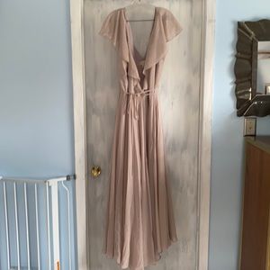 Jenny Yoo Woodrose Bridesmaid Wrap Dress